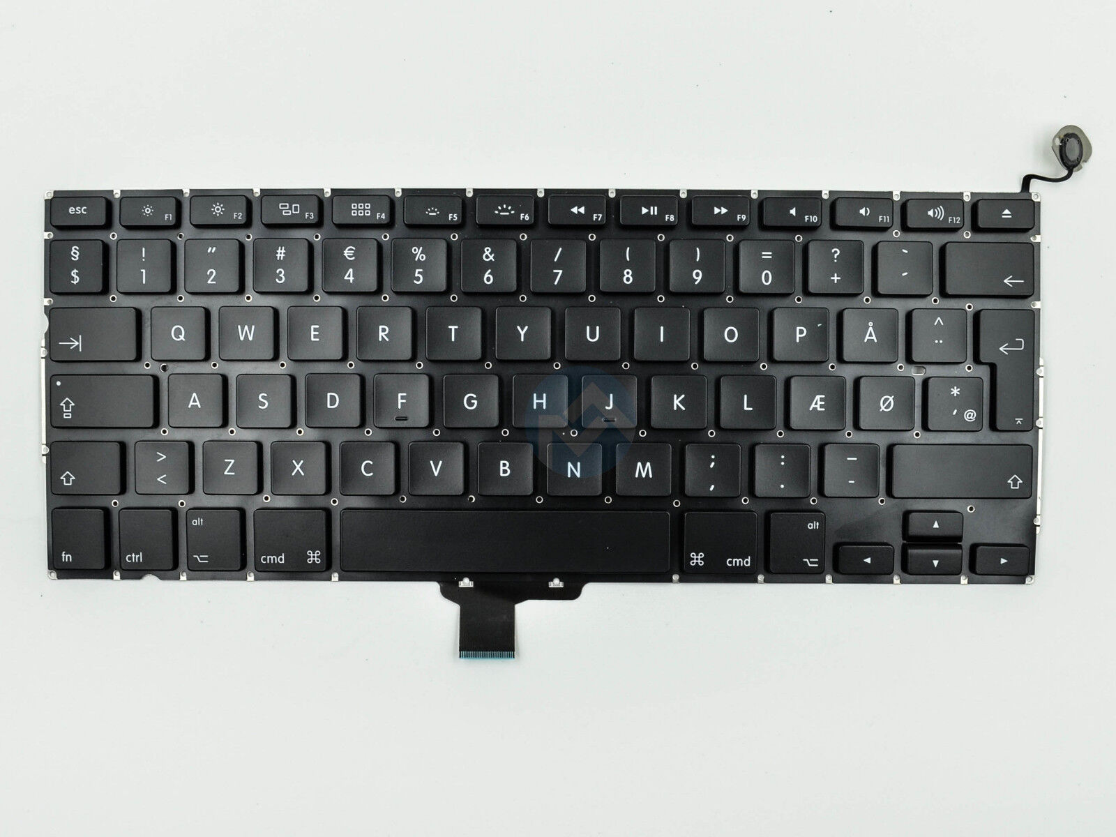 50X NEW Danish Keyboard for Apple Macbook Pro Unibody A1278 13\