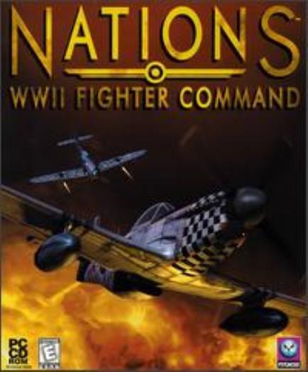Nations: WWII Fighter Command PC CD combat flight air plane simulation war game