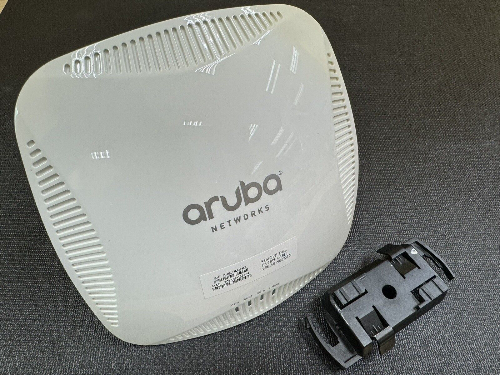 Aruba AP-205 802.11n/ac 2x2:2 Dual Radio Wireless Access Point - White With Clip