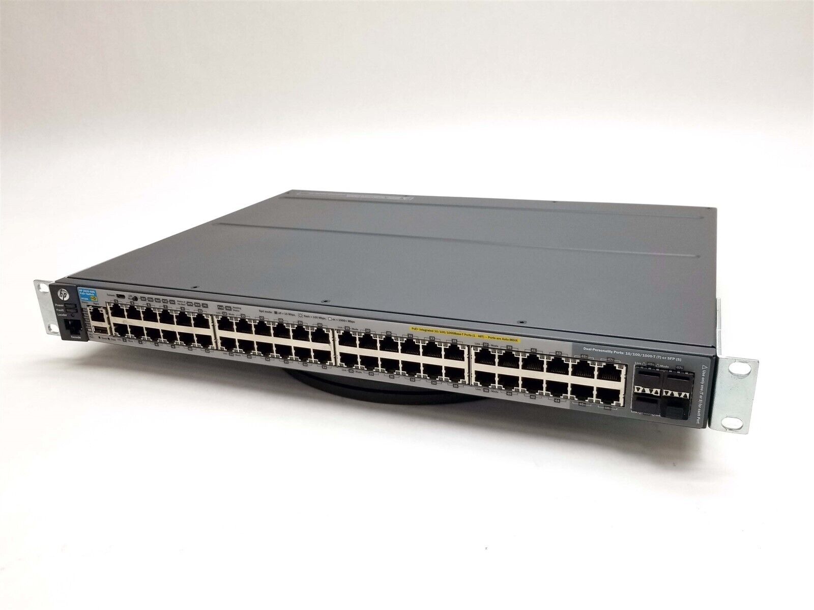 HP Aruba J9729A 2920-48G Networking Switch 48-Port PoE+ Gigabit Ethernet w/Ears