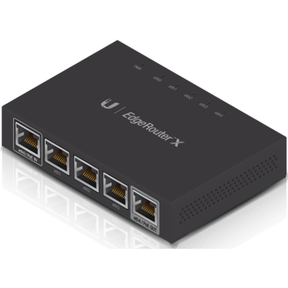 Ubiquiti Networks ER-X Advanced Gigabit Ethernet Router, 5-Port