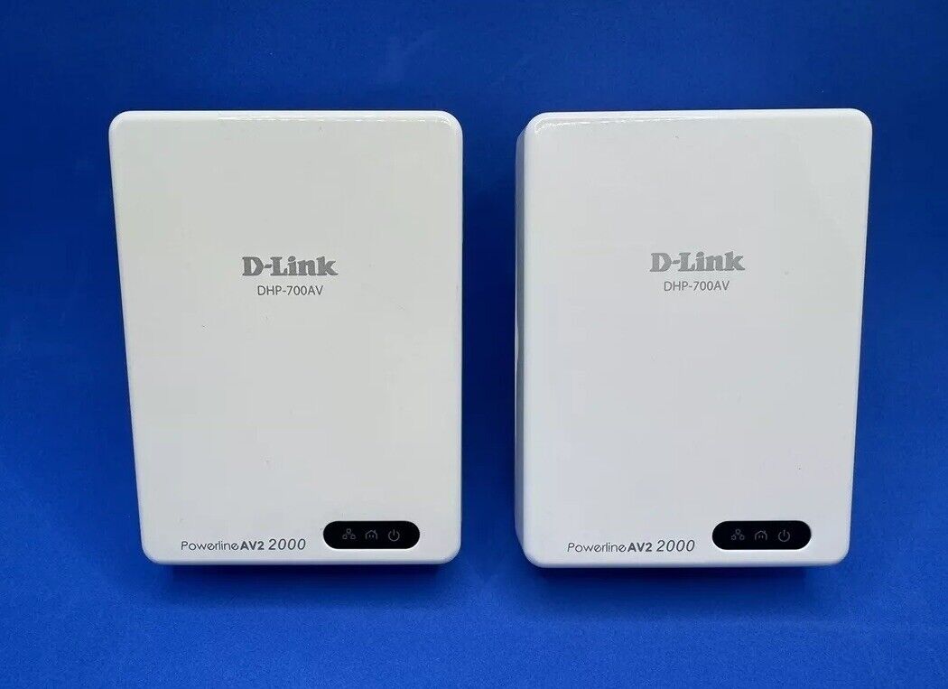 D-Link DHP-700AV PowerLine AV2 2000 Gigabit (2 unit) Starter Kit