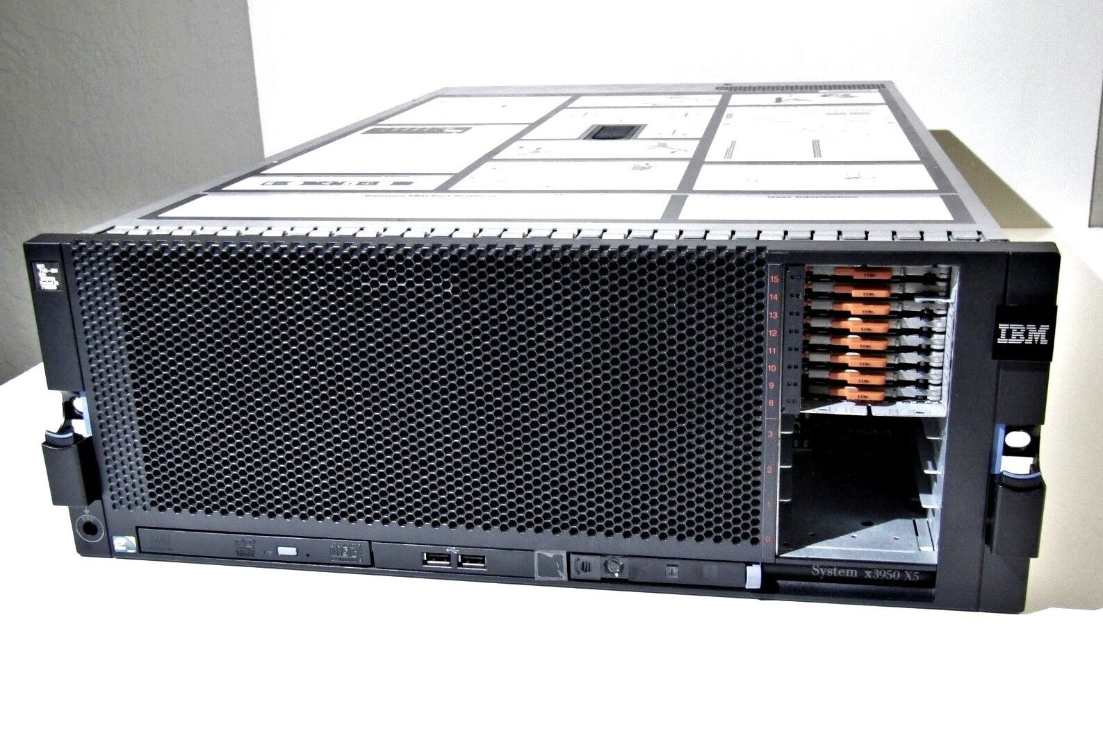IBM 7145-AC4 SYSTEM x3950 X5 4-CPU XEON X7560 2.27GHz 256GB RAM - NO HDD