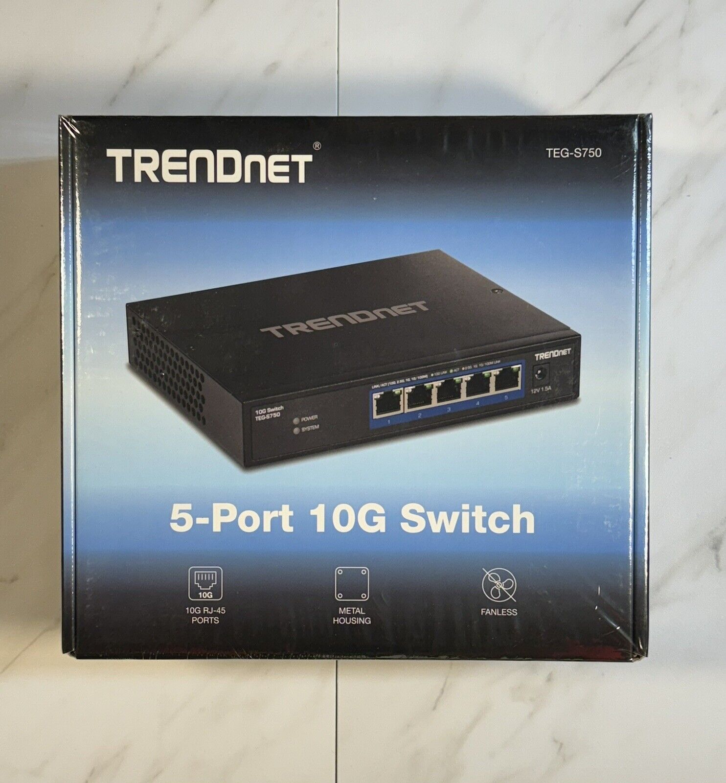 TRENDnet TEGS750 5-Port 10G Ethernet Switch