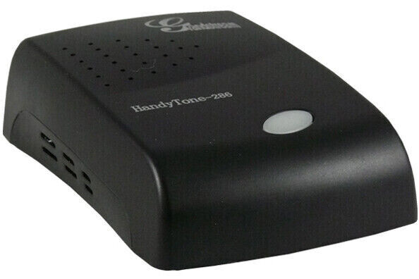 Grandstream HandyTone 286 VoIP Analog Telephone Adapter w/Power & Ethernet