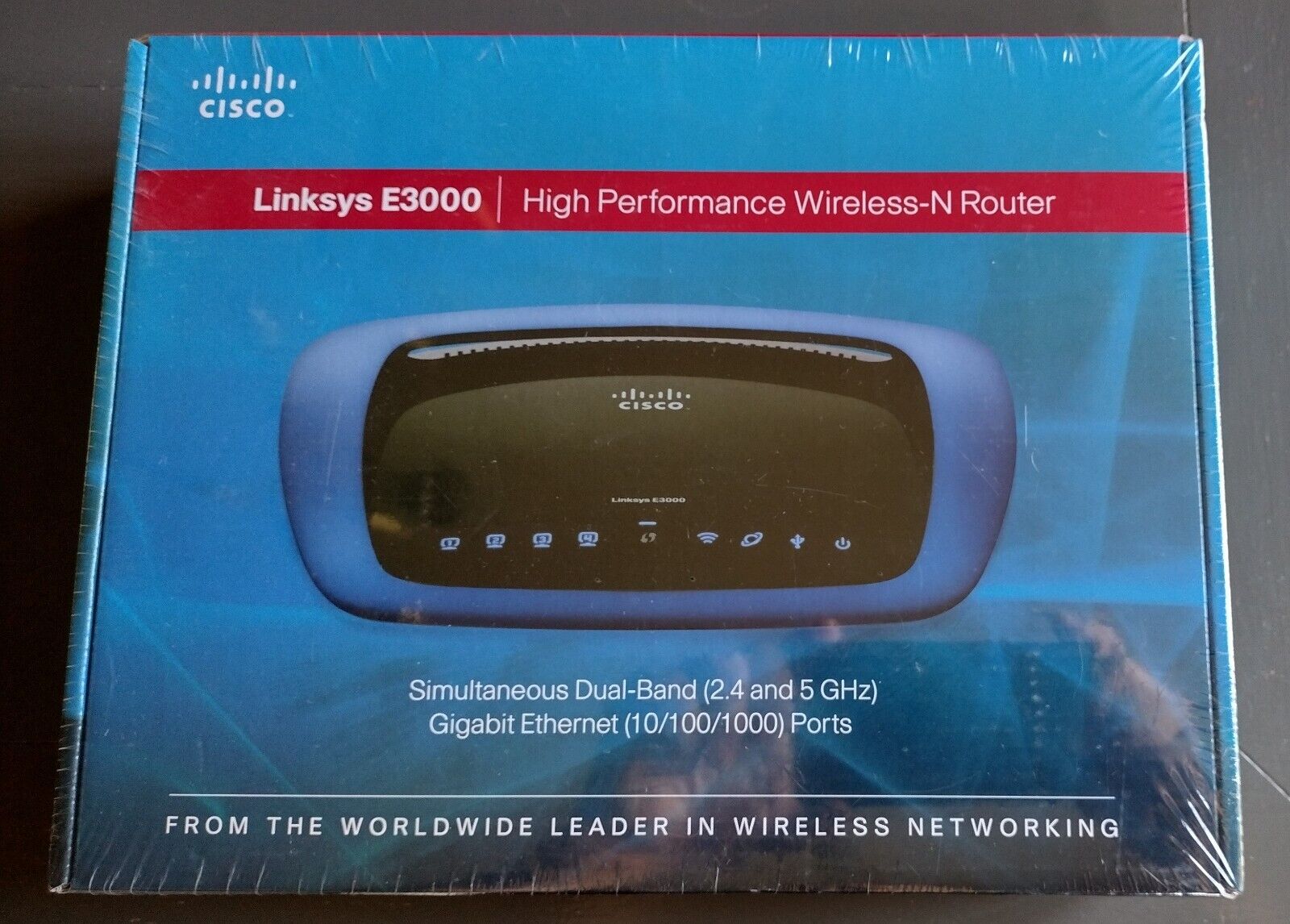 Cisco Linksys E3000 High Performance Wireless-N Router New Sealed