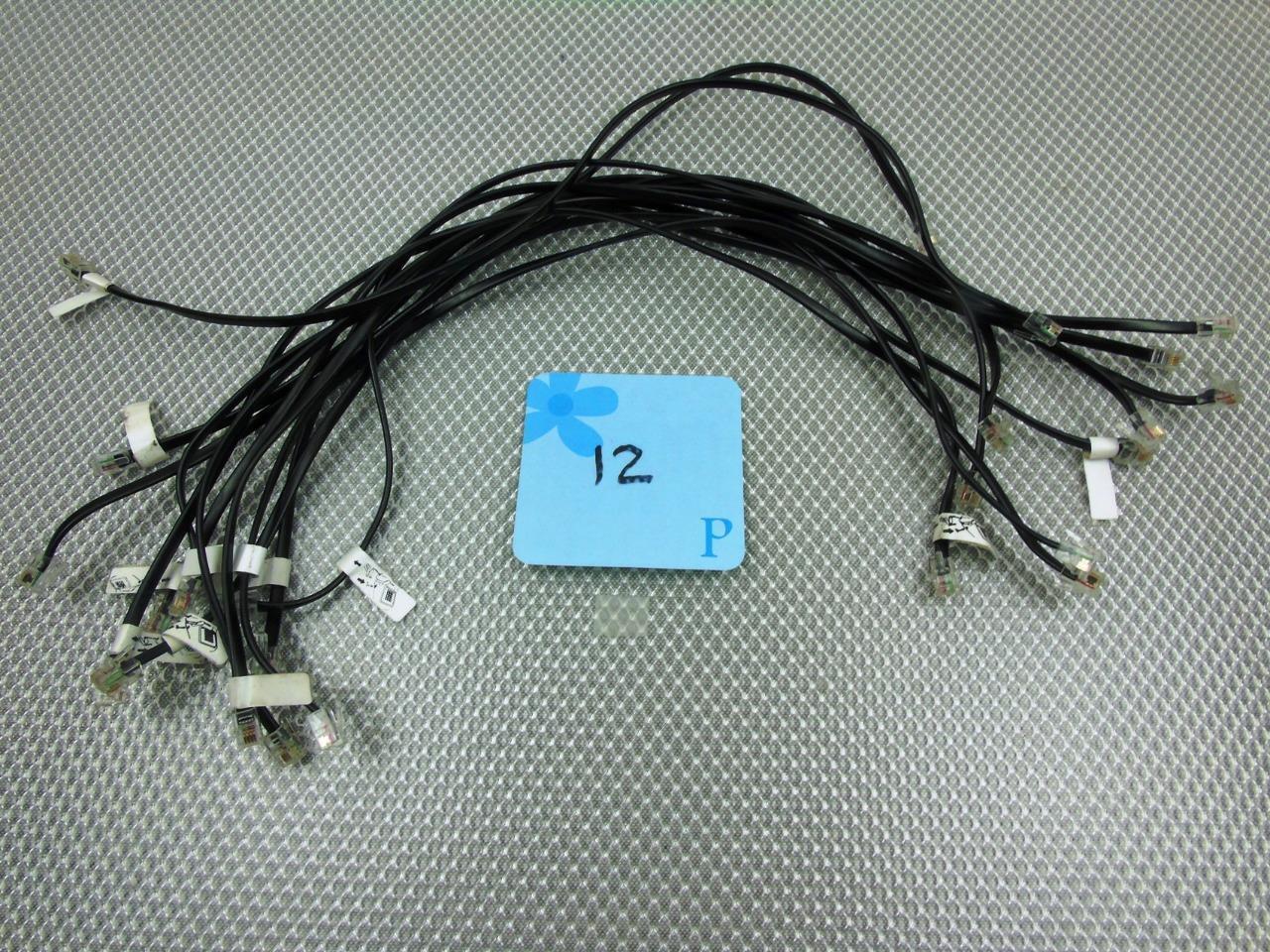 Lot of 12 - Plantronics C054 CS55  Headset System Telephone Cable 20\