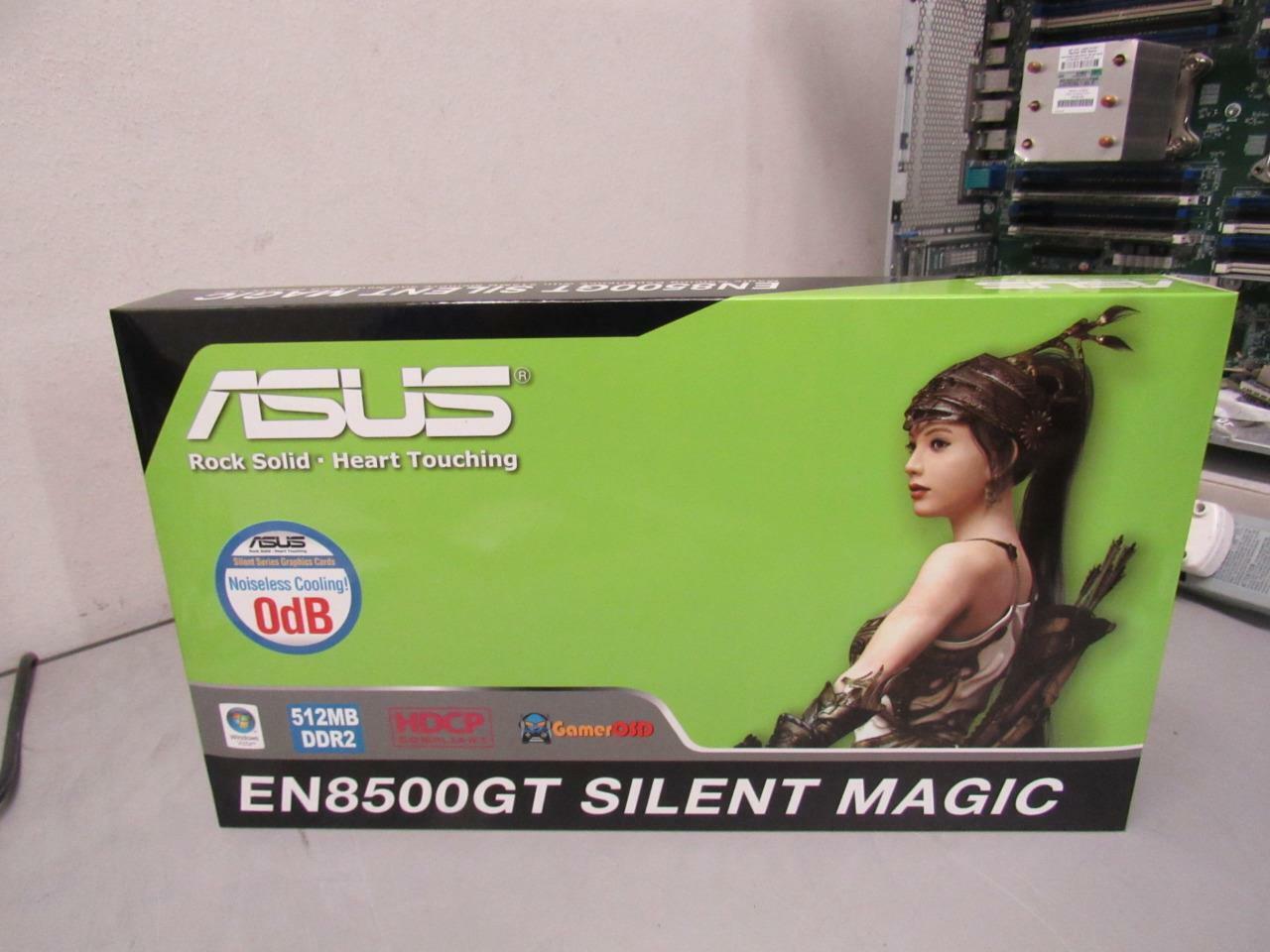 ASUS EN8500GT SILENT MAGIC/HTP/512M/A Dual Video Card PCLe 90-C1CJ7N-JUAY0KZ