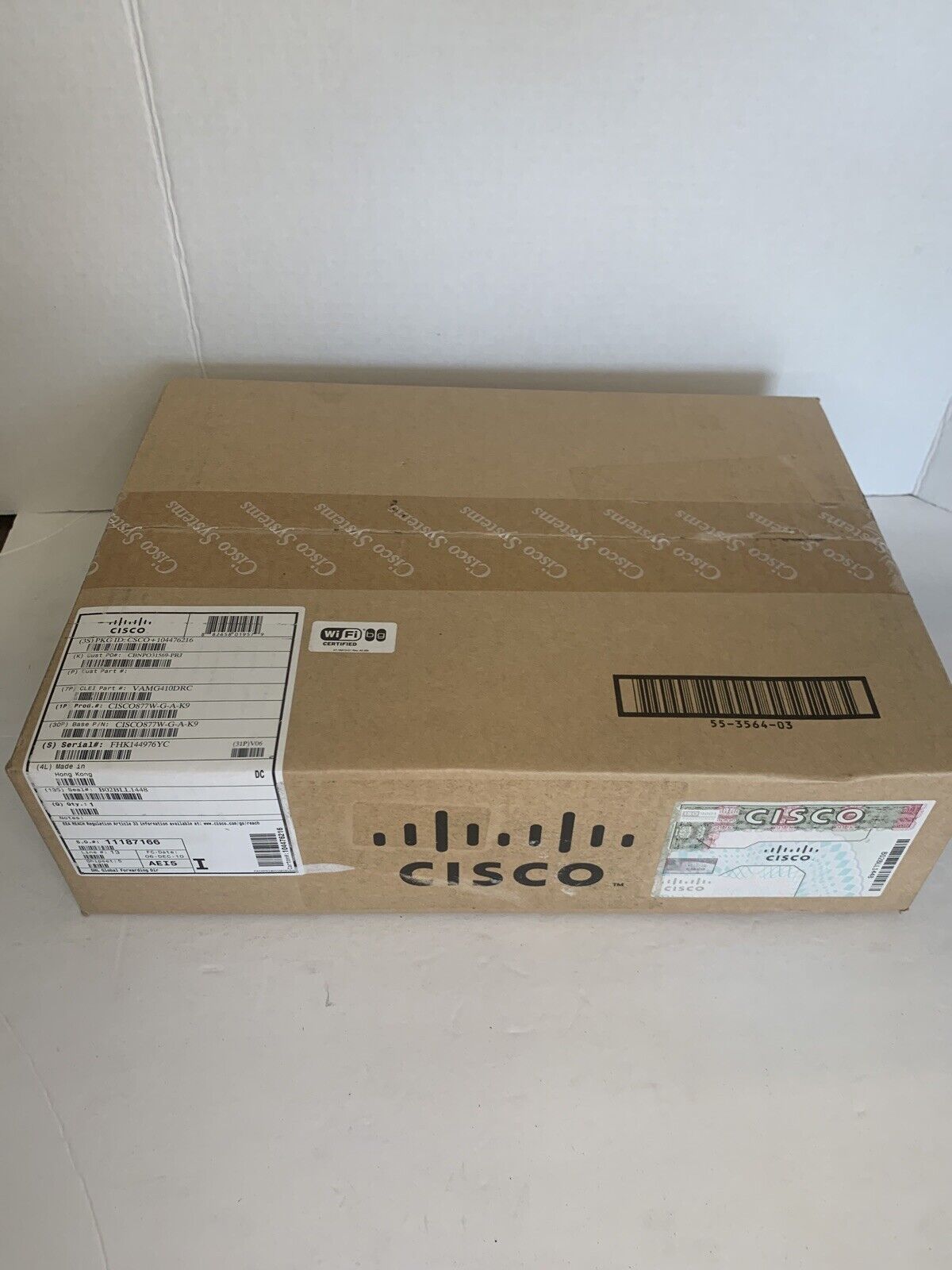 Cisco CISCO877WGAK9 Integrated Services Router