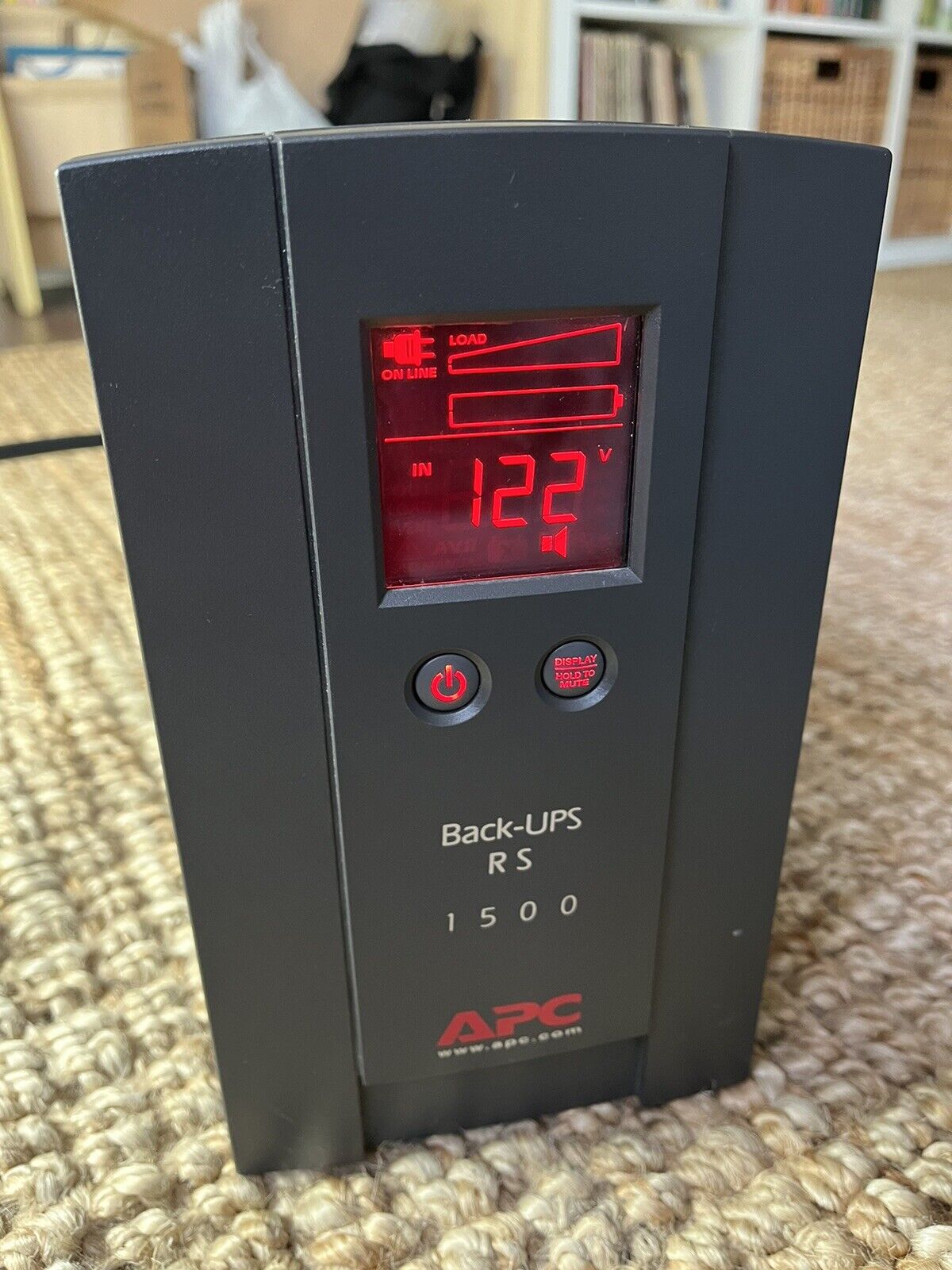 APC UPS RS 1500 - Back up Power supply (needs Battery)