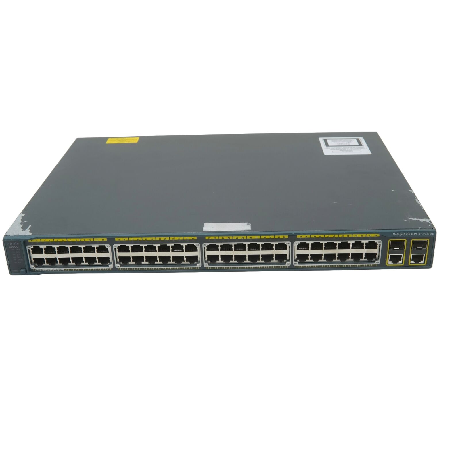 Cisco Catalyst 2960 Plus 48-Port Managed Fast Ethernet Switch WS-C2960+48PST-L