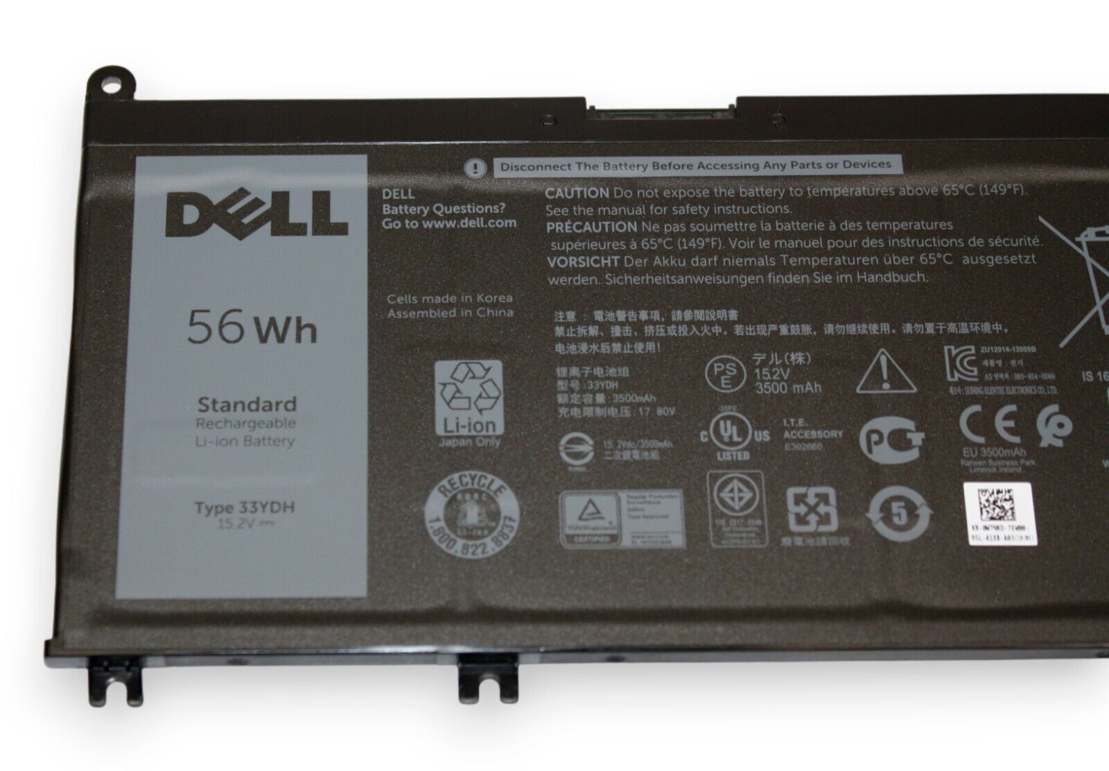 NEW Dell Genuine Battery for Inspiron 17 7000 Vostro 15 G3 G5 G7 Latitude 33YDH