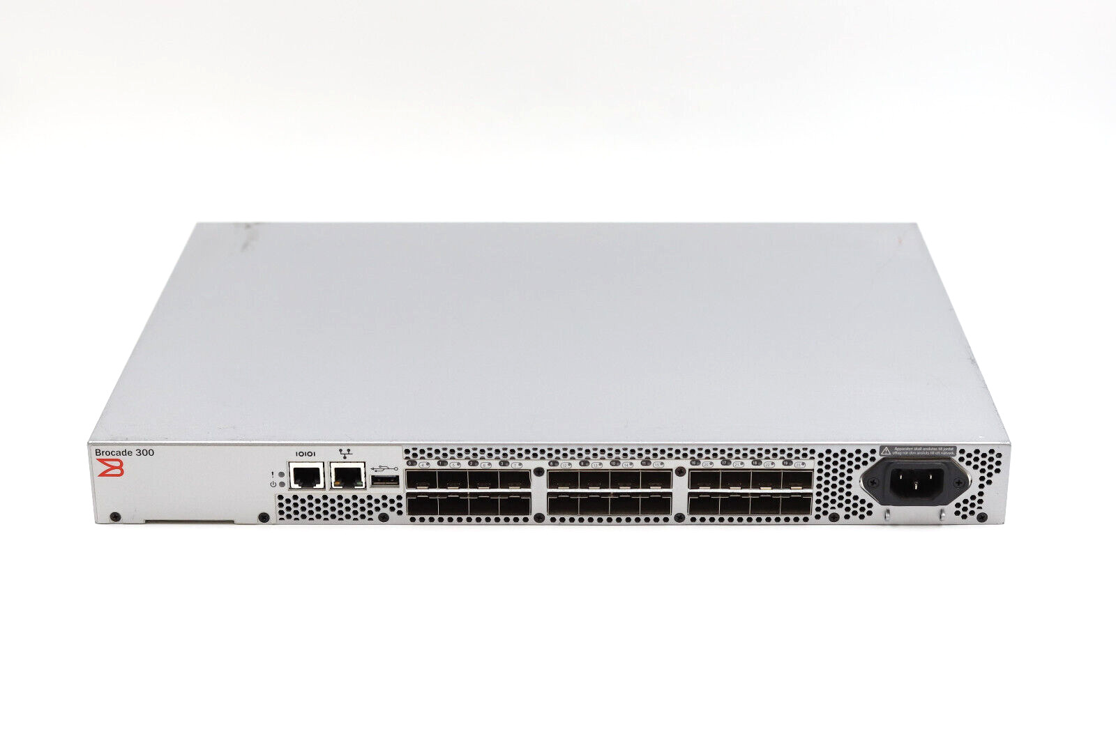 Dell Brocade 300 24-Port 8GbE SFP+ Fibre Channel Switch Dell P/N: R601K Tested