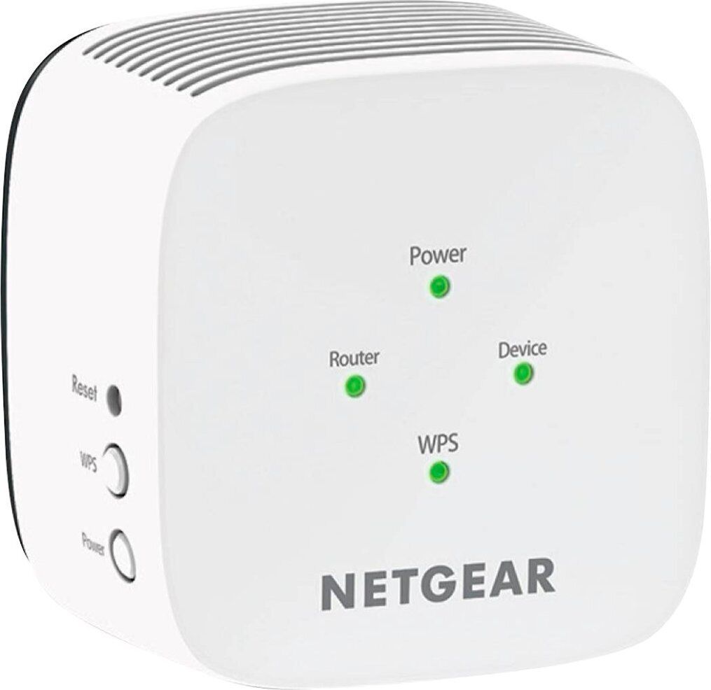 NETGEAR - AC750 Dual-Band Wi-Fi Range Extender - EX3110-100NAS - White