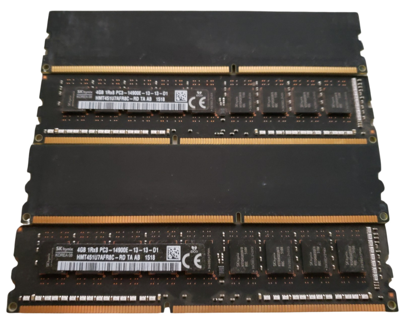 (4 Piece) SK Hynix HMT451U7AFR8C-RD DDR3-1866 16GB (4x4GB) RAM