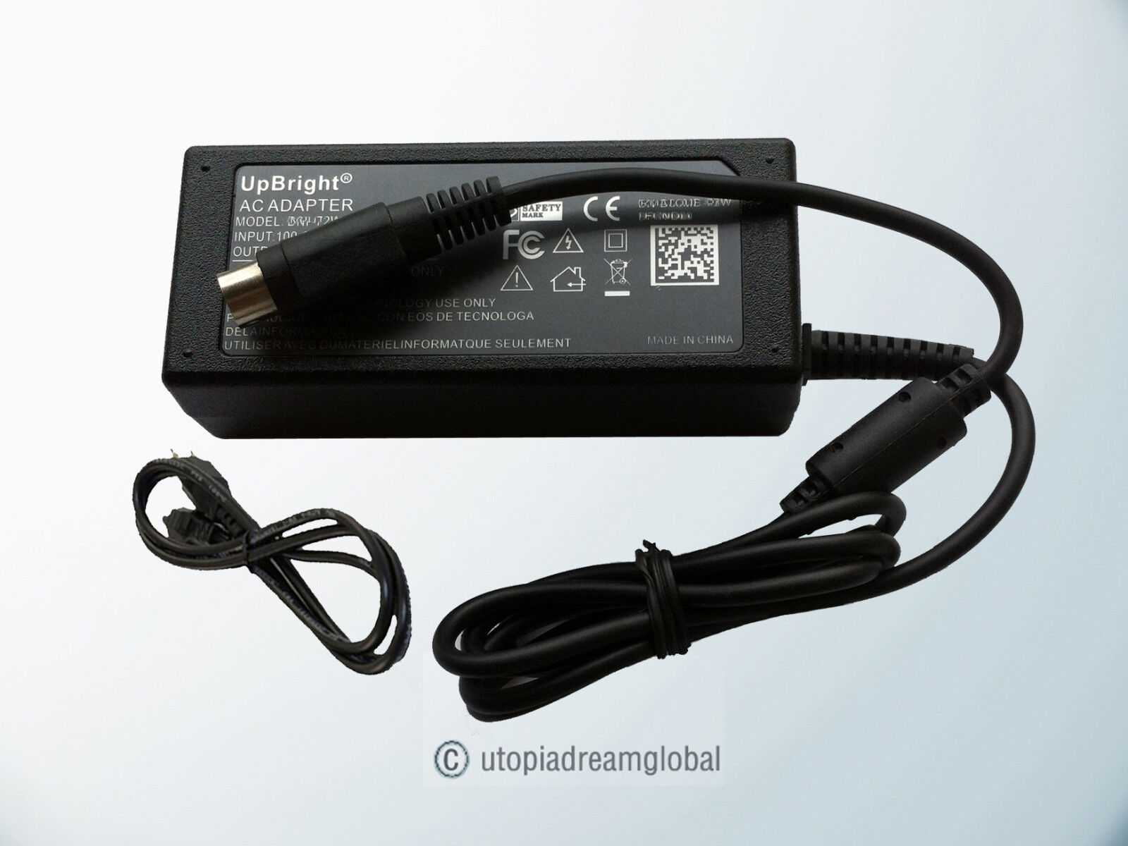 AC-DC Adapter For KDS Radius S-3F 15\