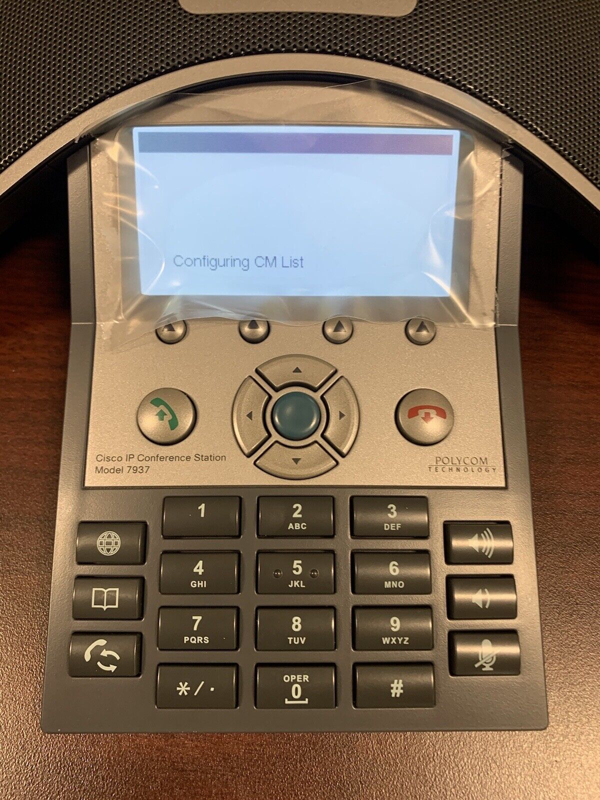 Cisco CP-7937G Polycom Technology IP Unified Conference Station Phone NEW