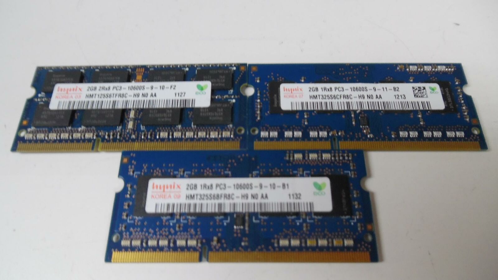 SK Hynix 6GB (2GBx3) SO-DIMM DDR3 PC3-10600S Module - HMT325S6BFR8C-H9 - Tested