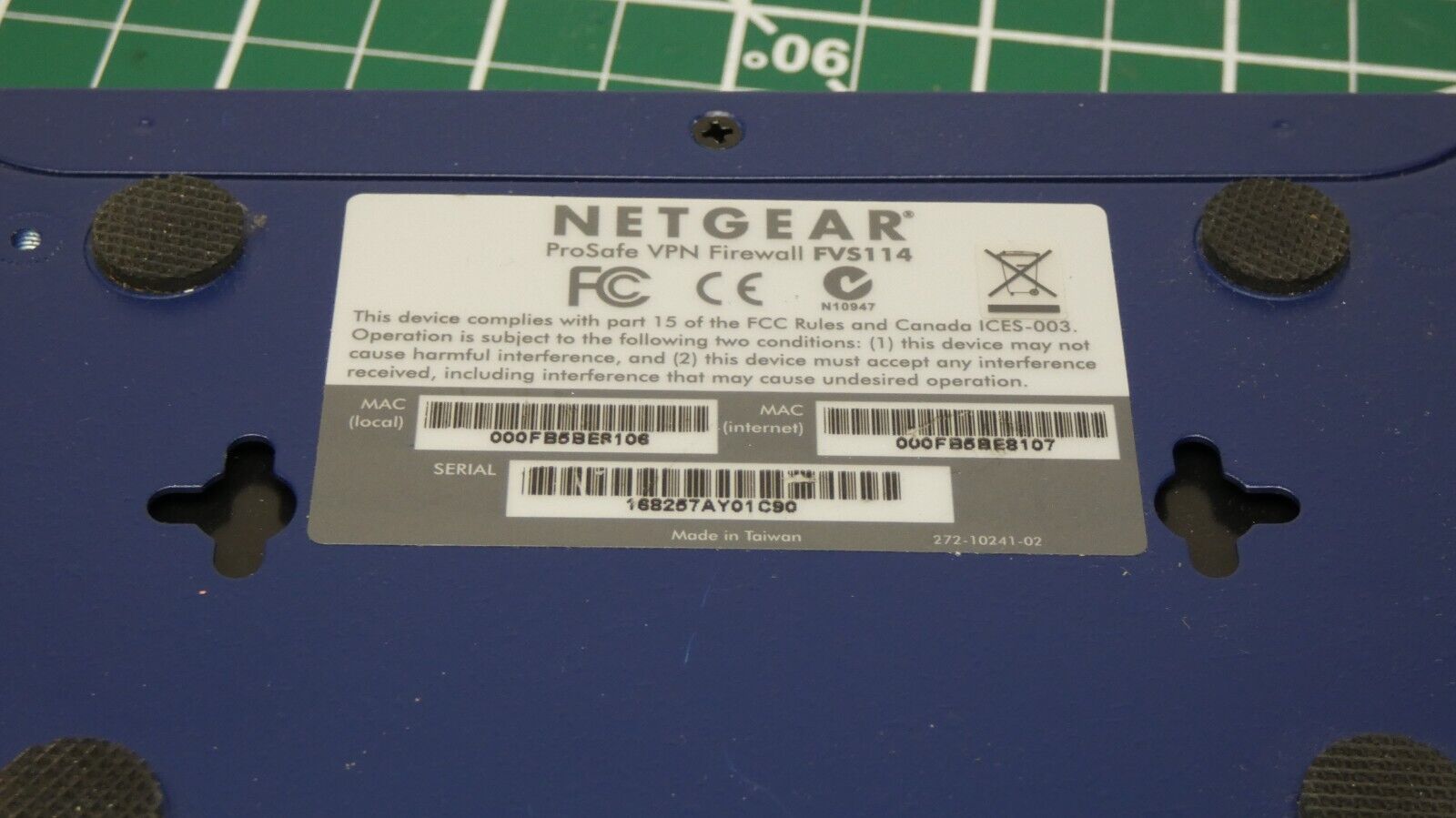 Netgear FVS114 4-Port 10/100 Wired Router