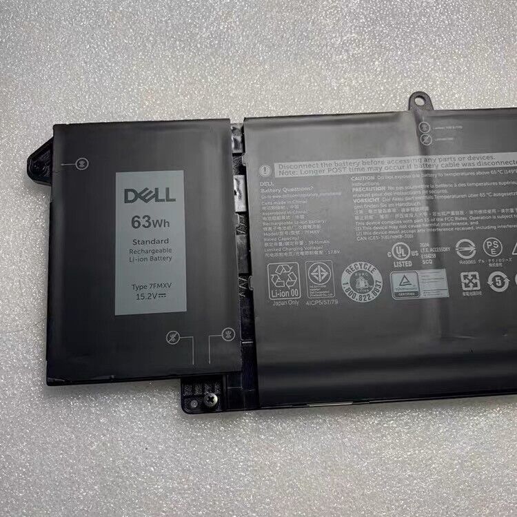 NEW Genuine 7FMXV Battery For Dell Latitude 5320 7320 7420 7520 4M1JN TN2GY OEM