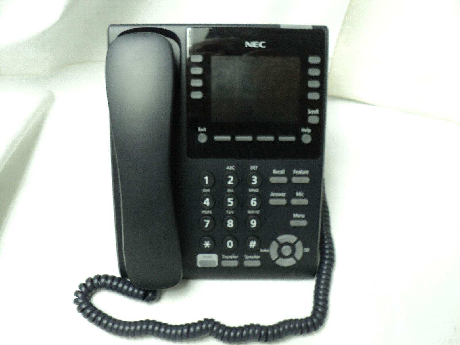 NEC ITY-8LCGX IP Phone Color DT800 Business VoIP Gigabit Warranty DT820 BE117839