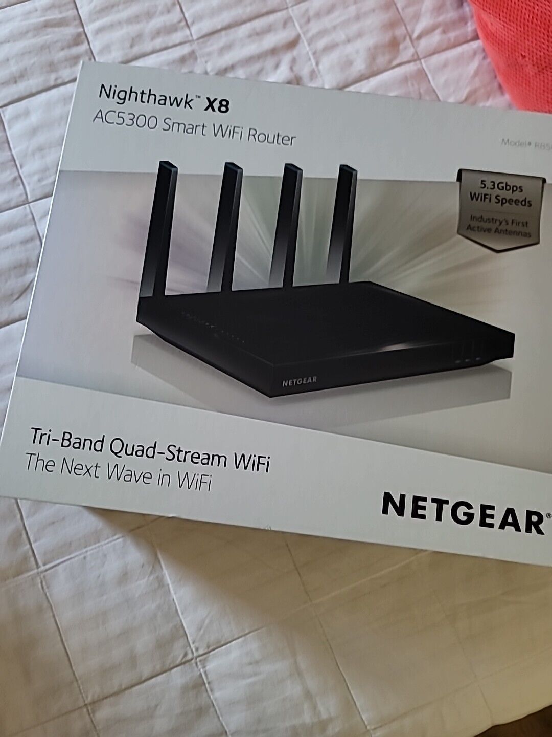 NETGEAR R8500 1000 Mbps 6 Port 2166 Mbps Wireless Router