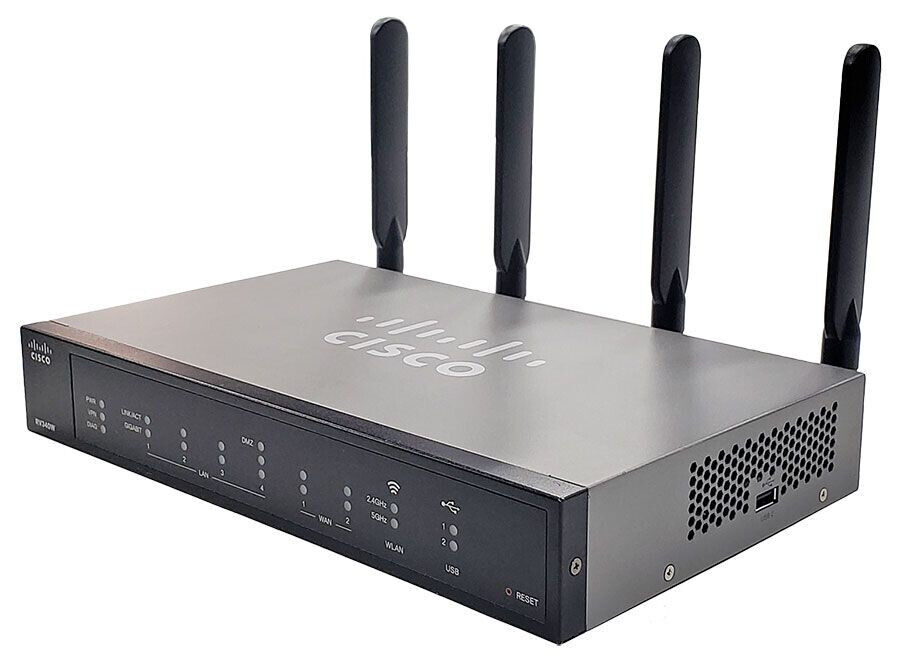 Cisco RV340W Gigabit Dual WAN Gigabit VPN Wireless AC Router RV340W-C-K9-IN