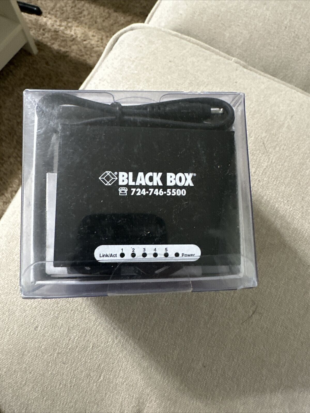 Black Box (LBS005A) 5-Ports External Switch New