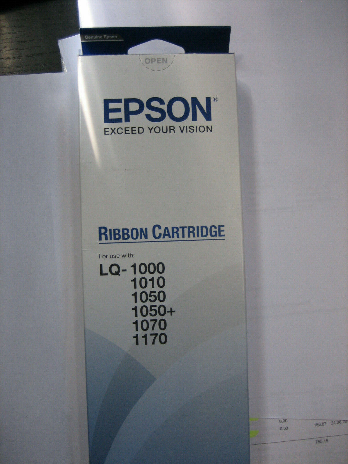 Epson S015022 LQ-1000 Ink Ribbon Original LQ-1170
