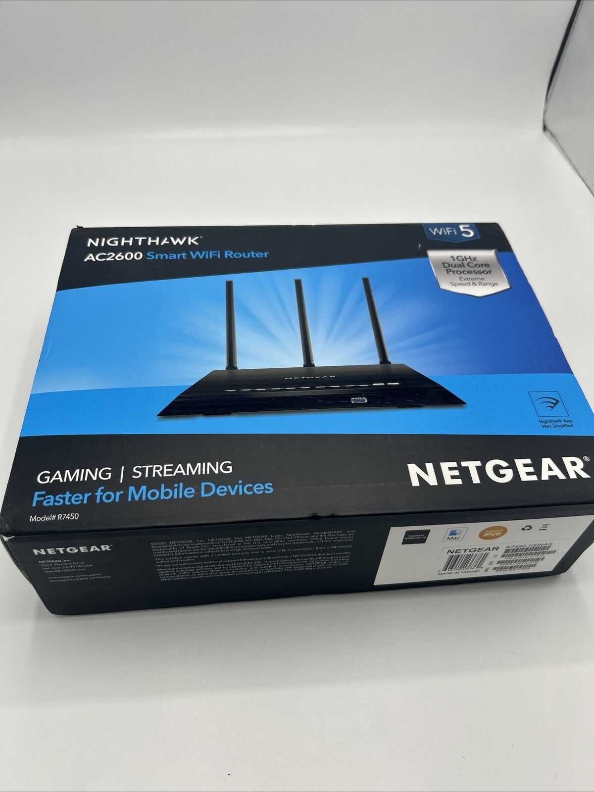 NETGEAR Nighthawk AC2600 Smart WiFi Router (R7450-100NAS) - [LN]™