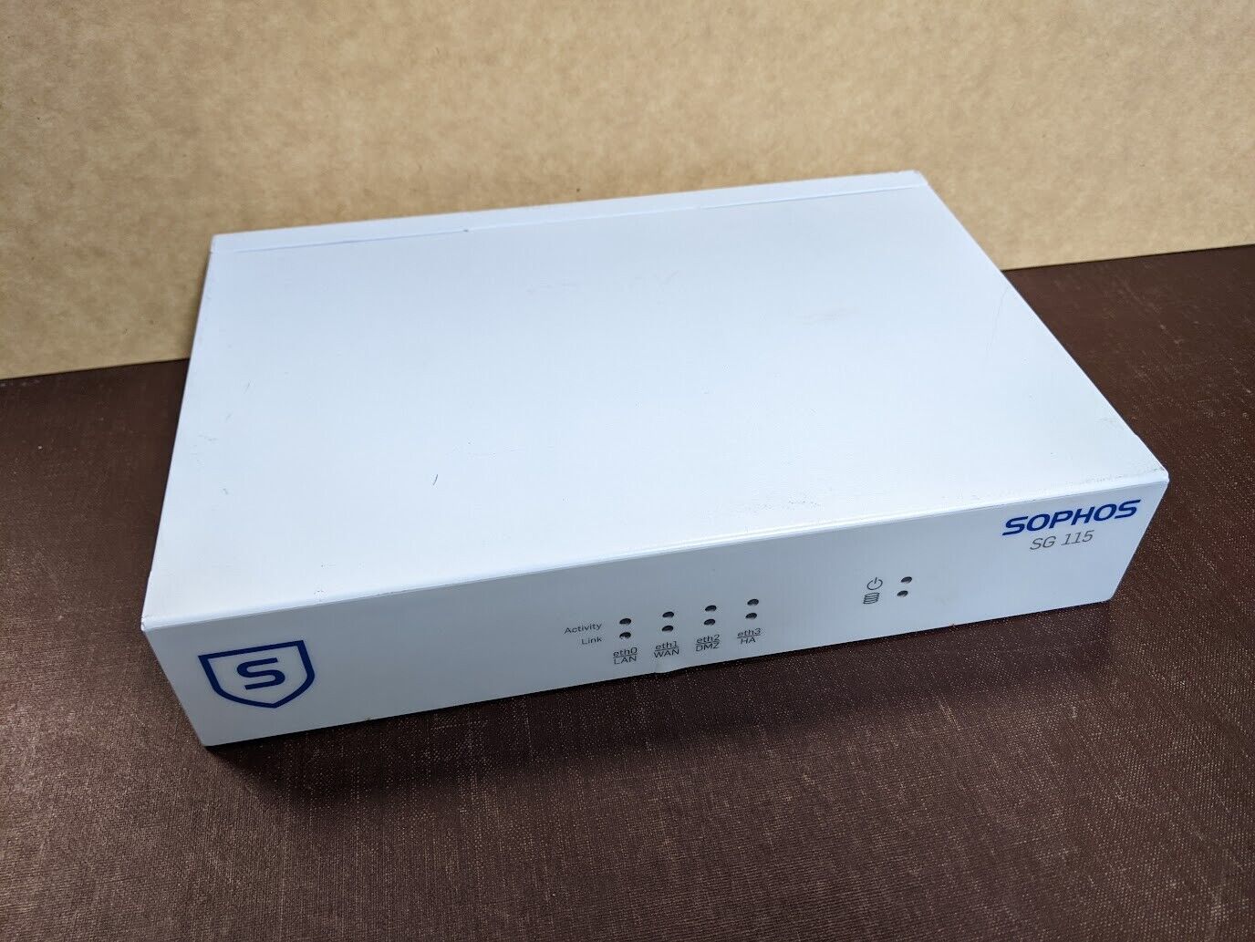 pfSense four-port Gigabit router/firewall on Sophos SG 115 rev 2 hardware
