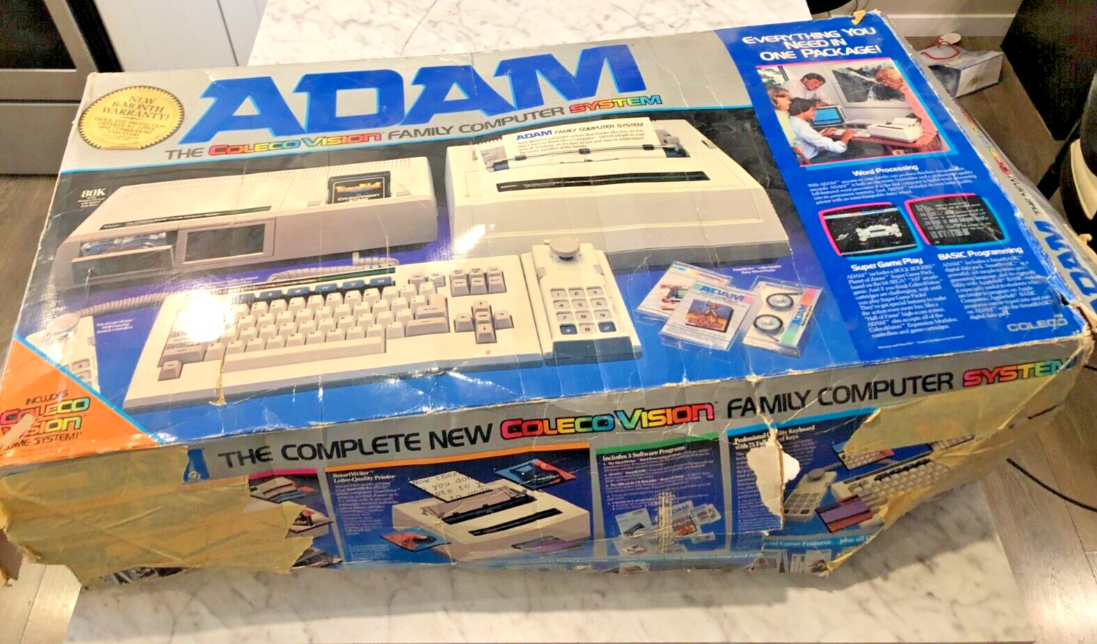 ADAM ColecoVision Computer in Original Box Tested and Working