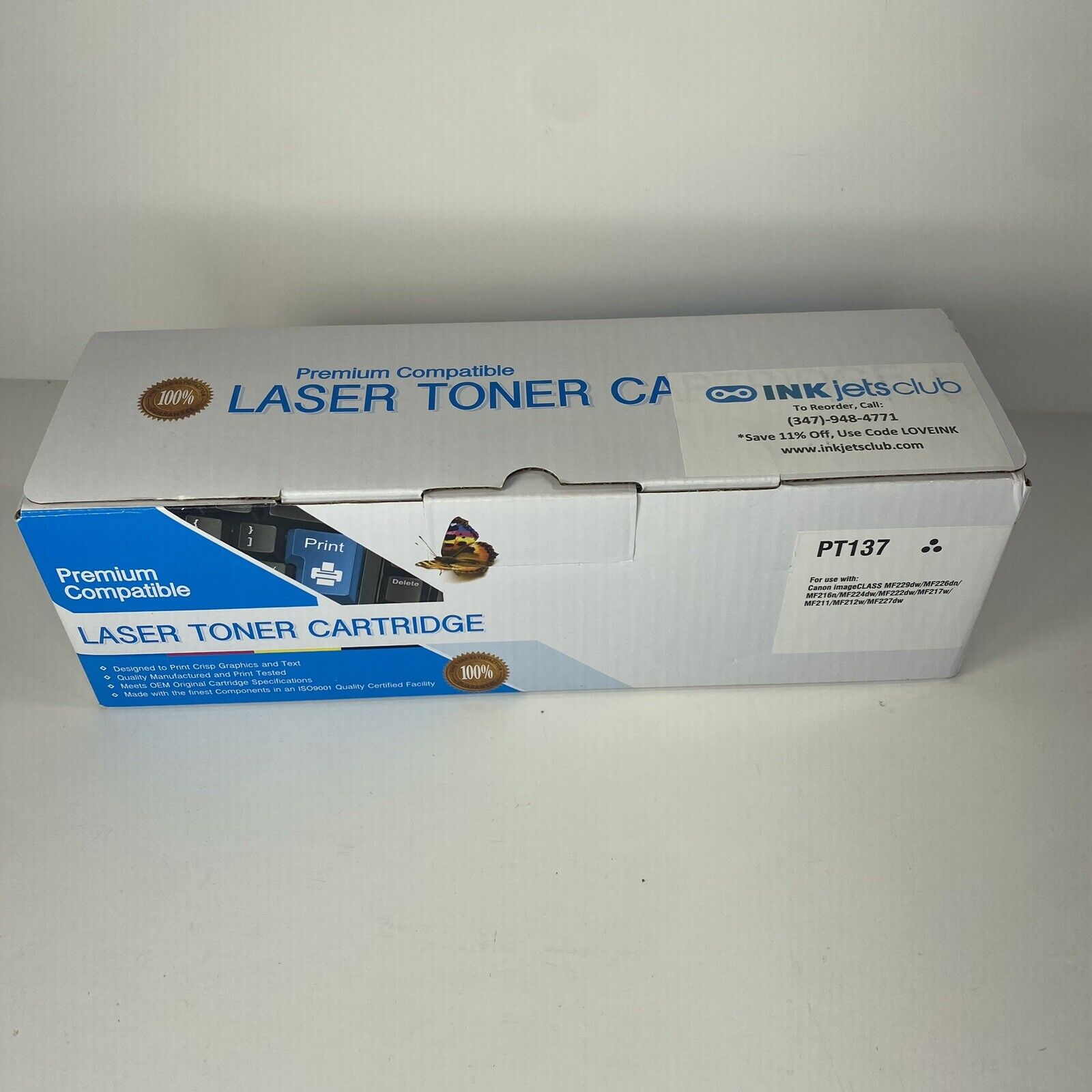 PT137 Laser Toner Replacement Cartridge Canon Image *NEW*