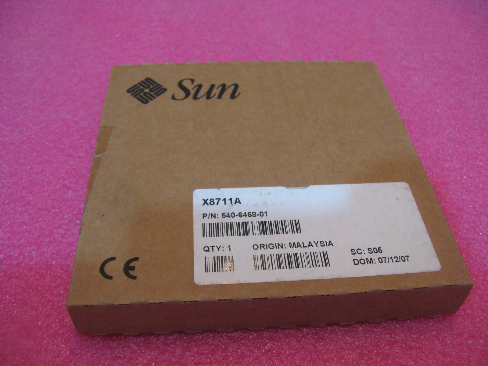 Sun X8711A 370-7974 4GB Kit ( 2 * 2GB Dimm ) for V215  New - L3701