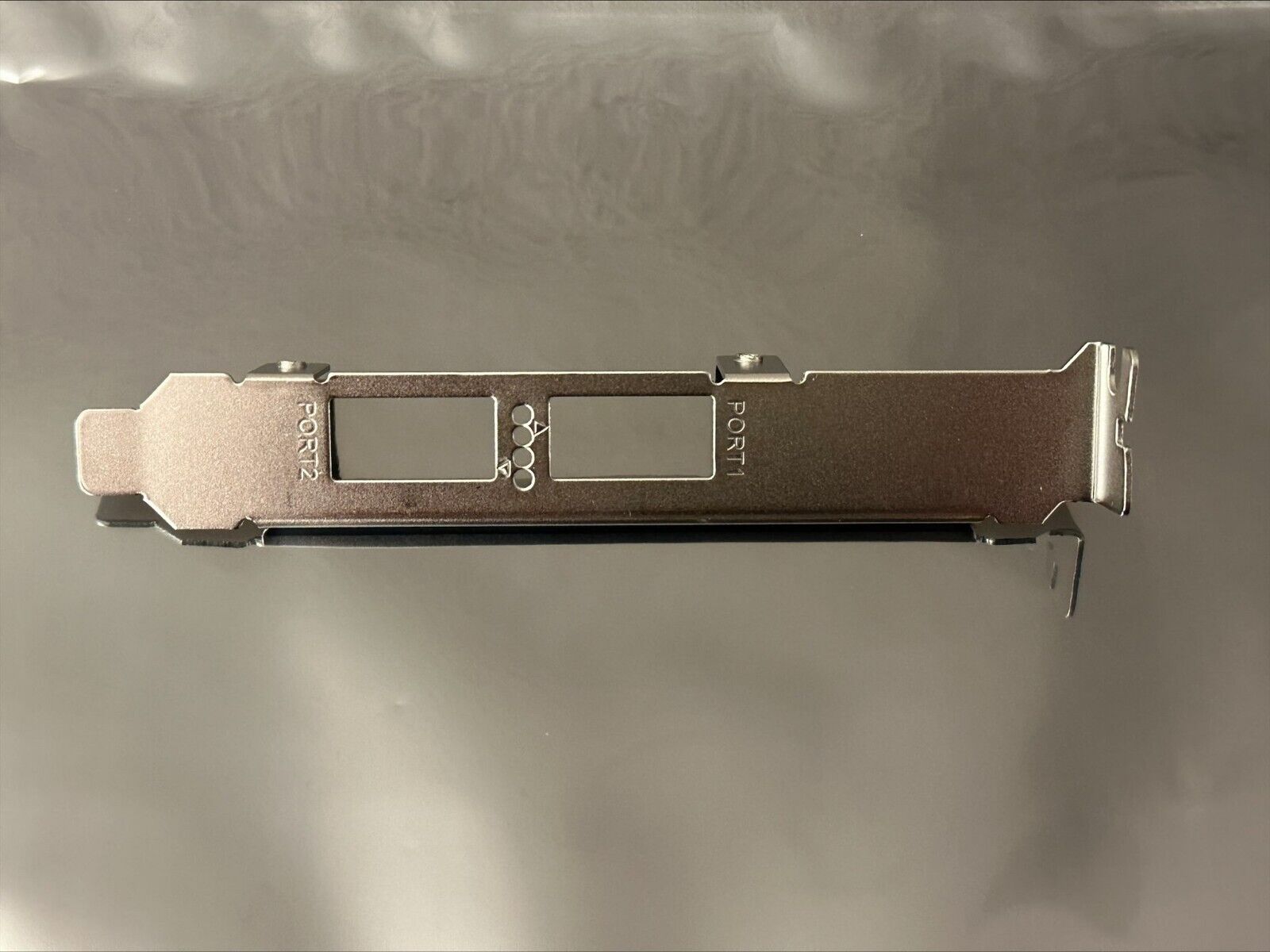 Full-Height Bracket for Dual-Port ConnectX-3 QSFP NIC New for MCX354A, MCX314A
