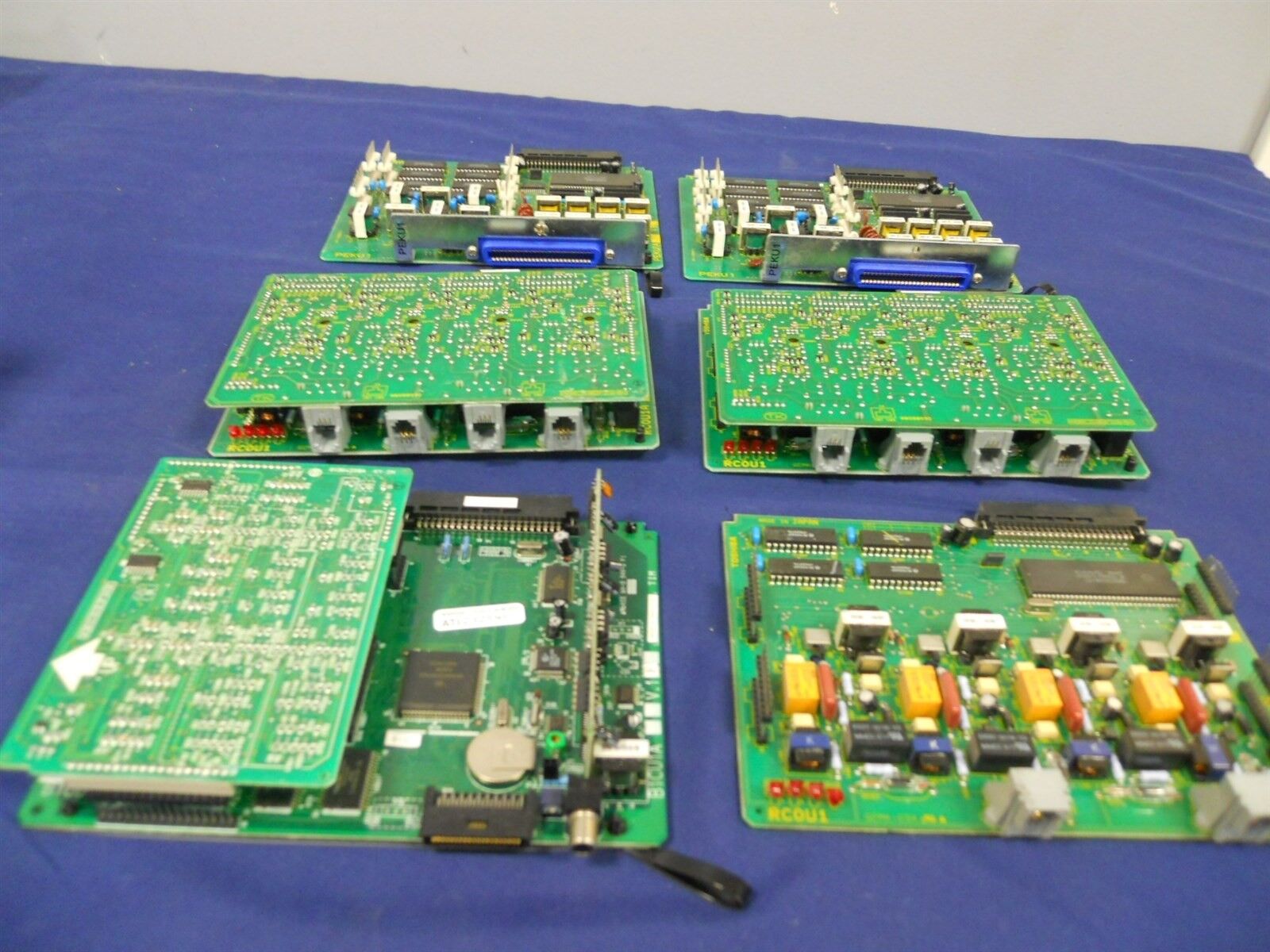 Lot of Toshiba Stratagy Cards B1CU1A RCS1A PEKU1 3X RCOU1 2X RCOS1A  For CTX100