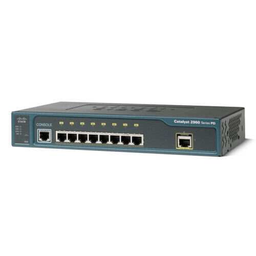 Cisco WS-C2960PD-8TT-L, 1 Year Warranty and Free Ground Shipping