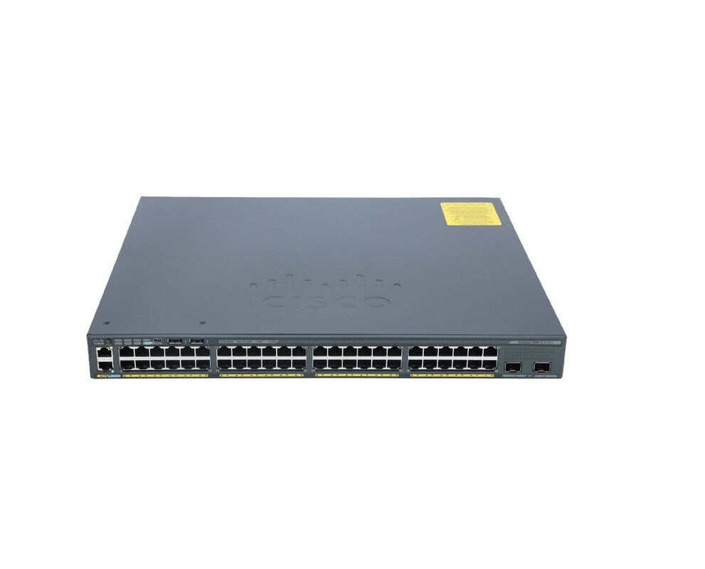 Cisco WS-C2960X-48LPD-L Catalyst 2960X 48Port PoE+ Layer3 Switch 1 Year Warranty