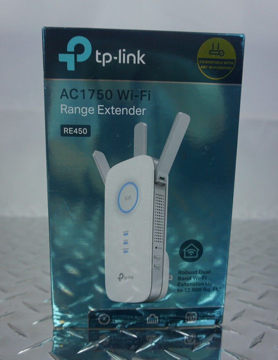 TP-LINK AC1750 Wi-Fi Dual Band Range Extender - RE450