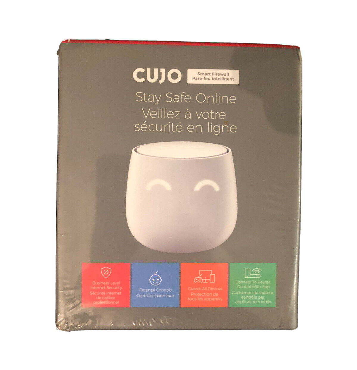 CUJO AI Smart Internet Security Firewall (2nd Gen) Protect Brand New Sealed