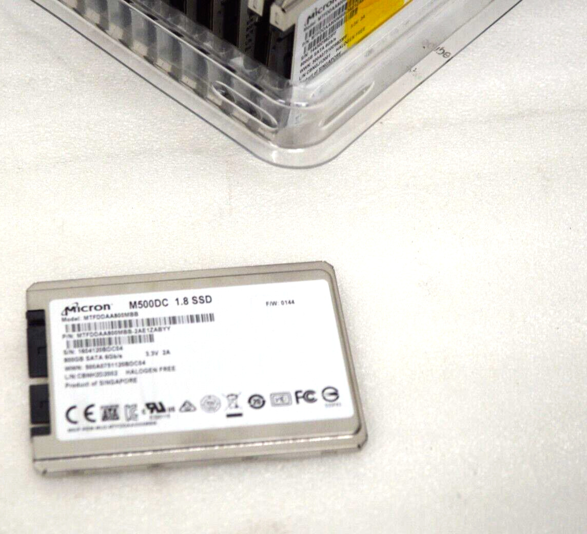 Micron M500DC 800GB MLC SATA 6Gbps 1.8-inch Internal Solid State Drive (SSD)
