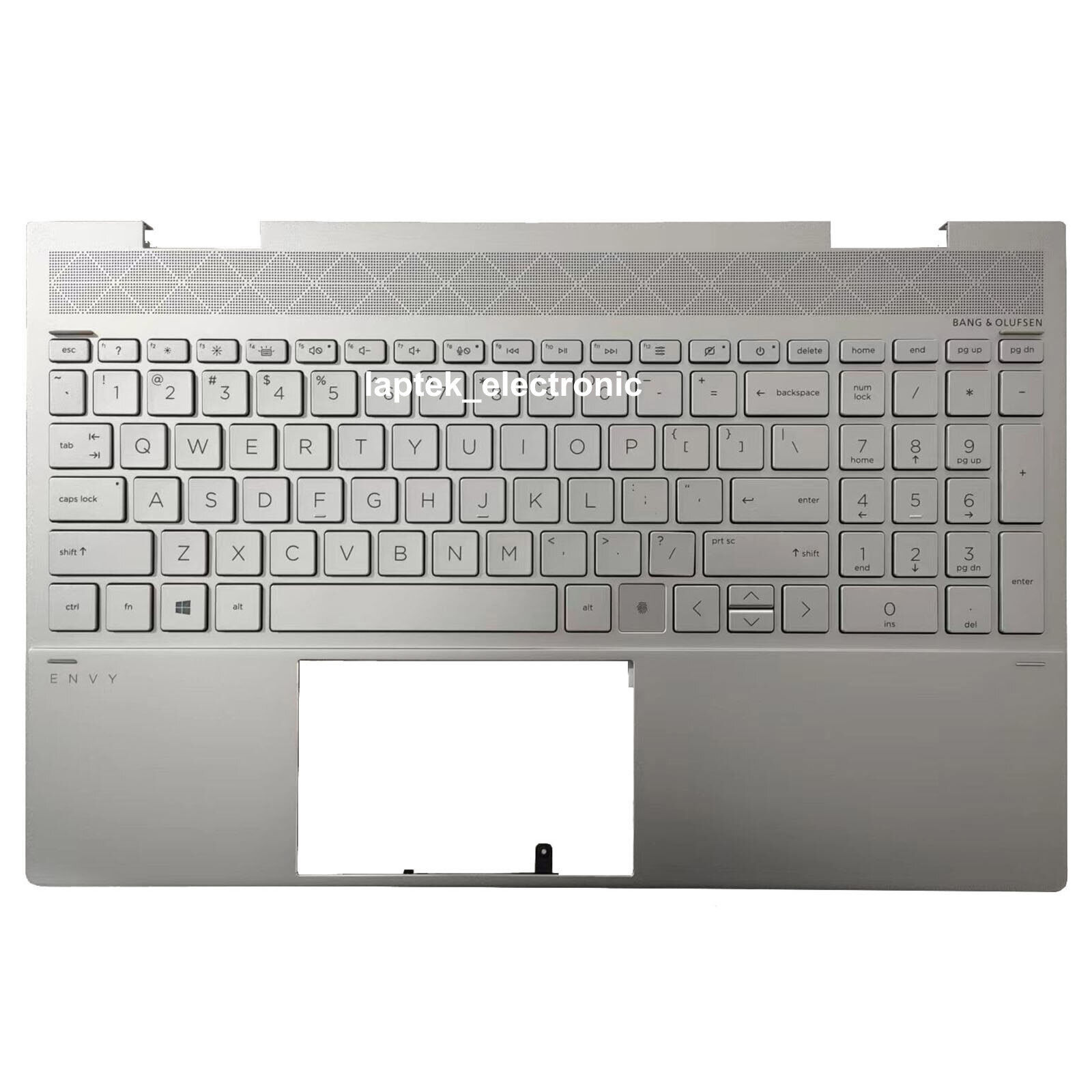 For HP Envy X360 15T-ED 15-ED Palmrest Backlit Keyboard 15.6 L93227-001 Silver