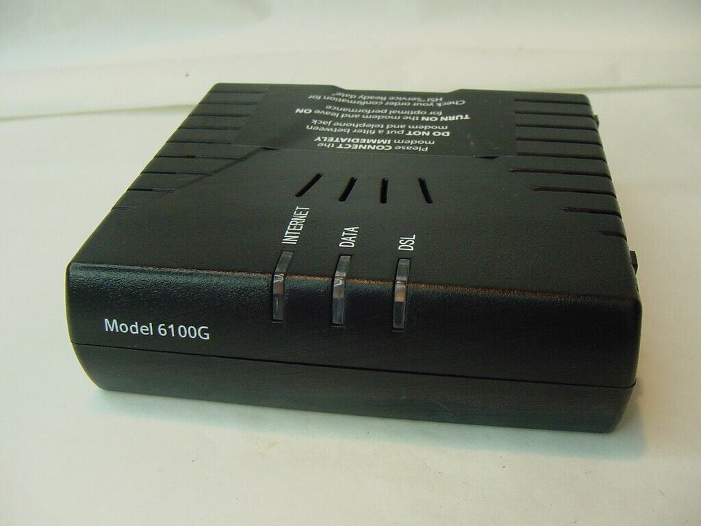 WESTELL DSL MODEM ADSL2 MODEL 6100G G90-610015-20 - NO POWER CORD INCLUDED