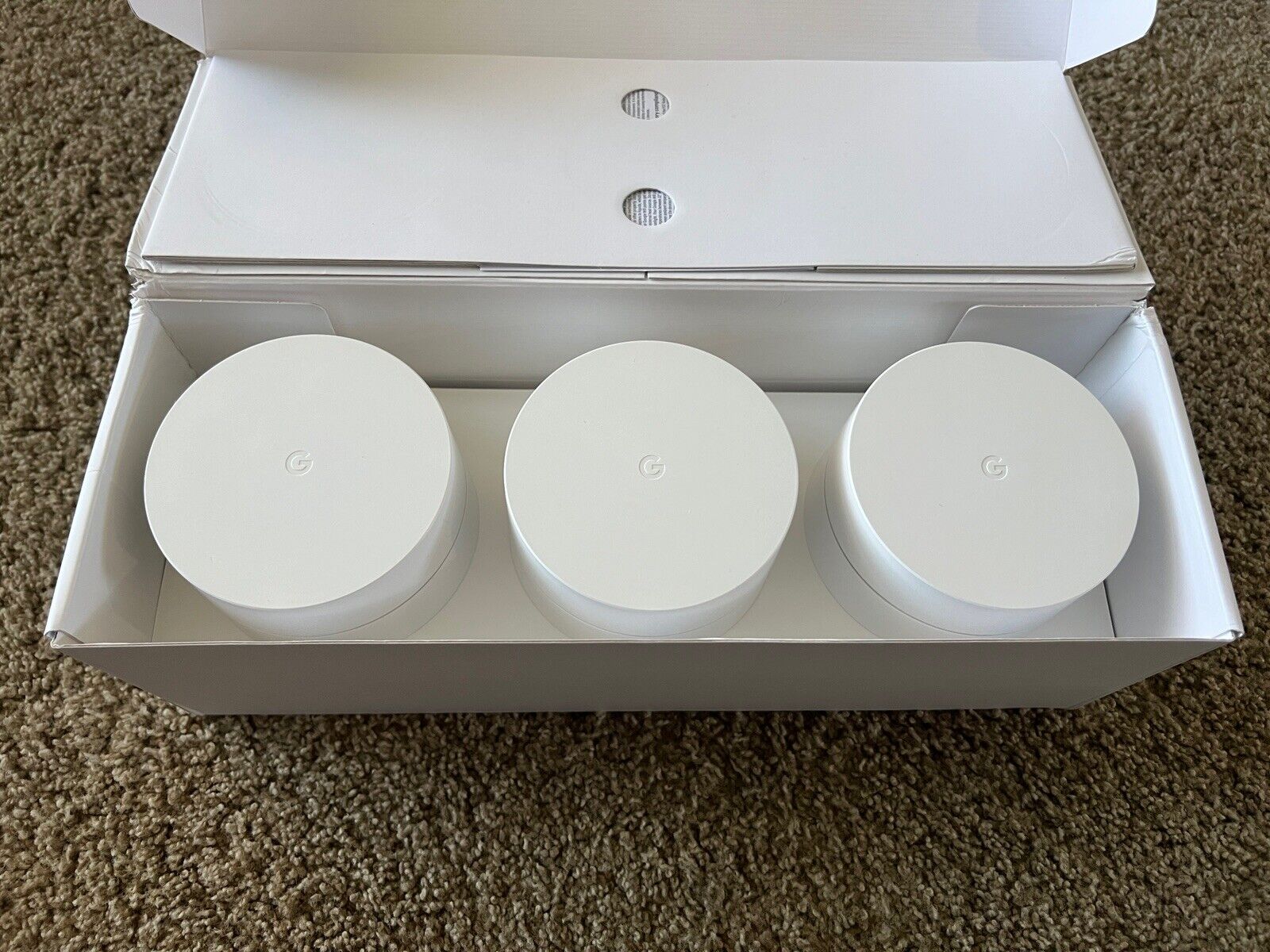 Google Wifi Mesh Router (AC1200) 3-pack - 2.4GHz/5GHz Dual-Band Mesh system