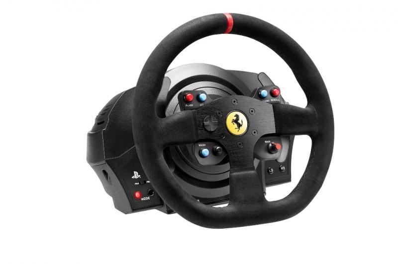 Thrustmaster T300 Ferrari Integral Racing Wheel Alcantara Edition Black USB Stee