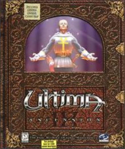Ultima IX 9 Ascension PC CD fight dragons orcs undead dungeon role-playing game