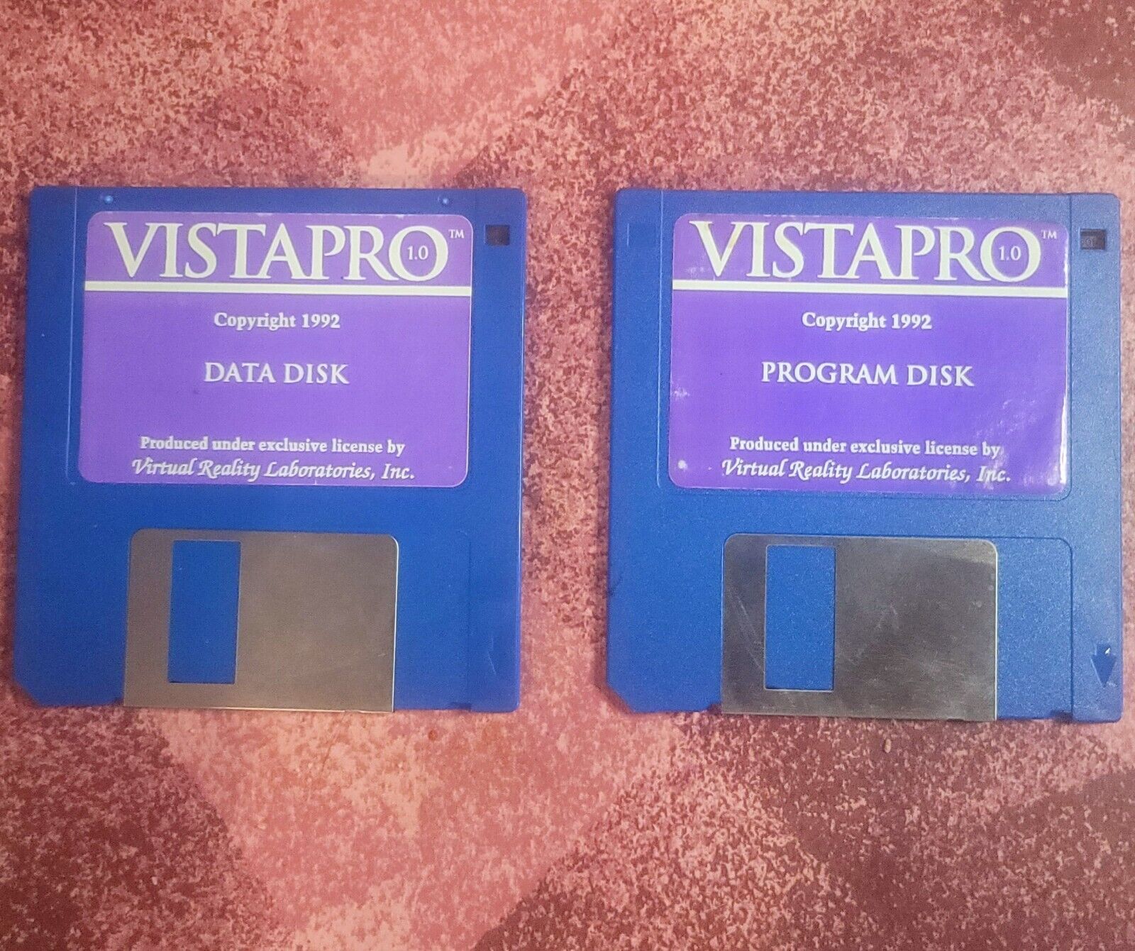 Vistapro For DOS • 1992 • Ray Tracing 3D Landscape Software