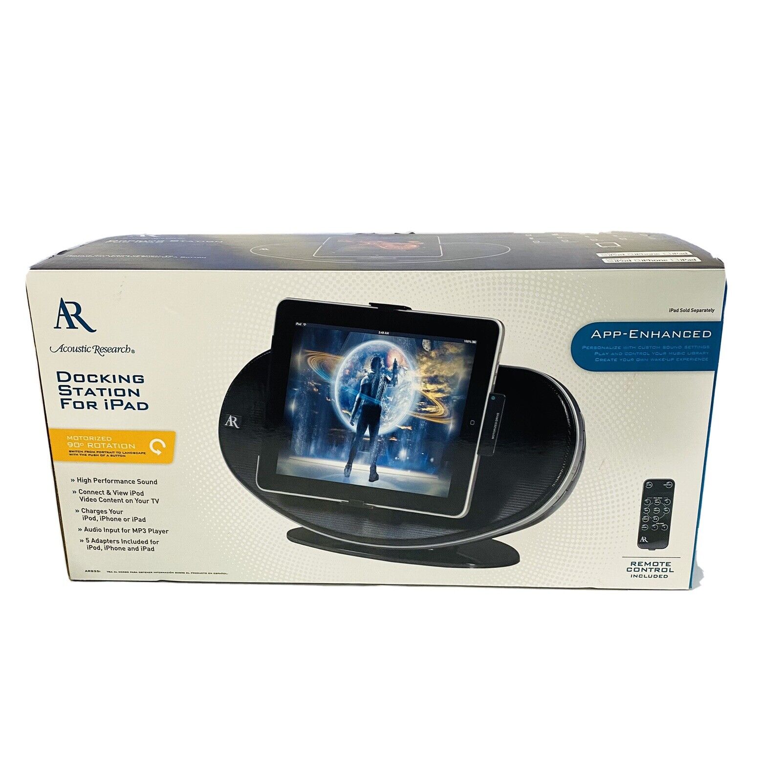 Acoustic Research ARS35i Docking Station for iPad, iPhone and iPod