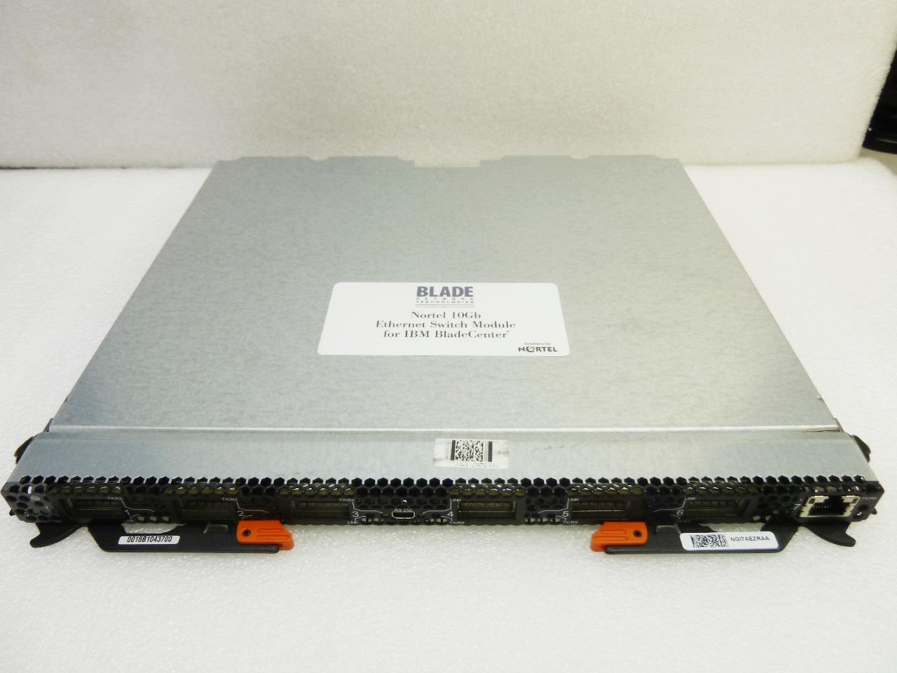 IBM BladeCenter Nortel 10Gb Ethernet Switch Module | 39Y9265 | 39Y9264 |
