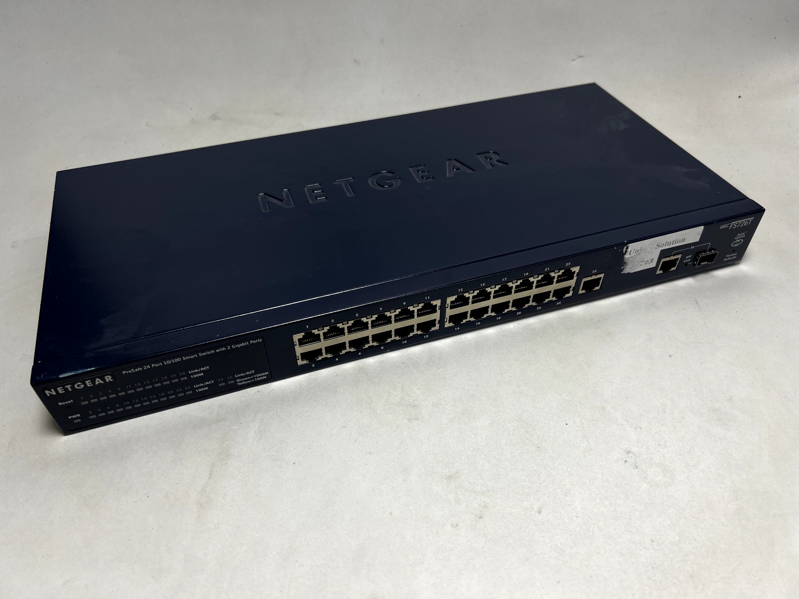 NetGear ProSafe FS726T 24-Port Smart Switch - 